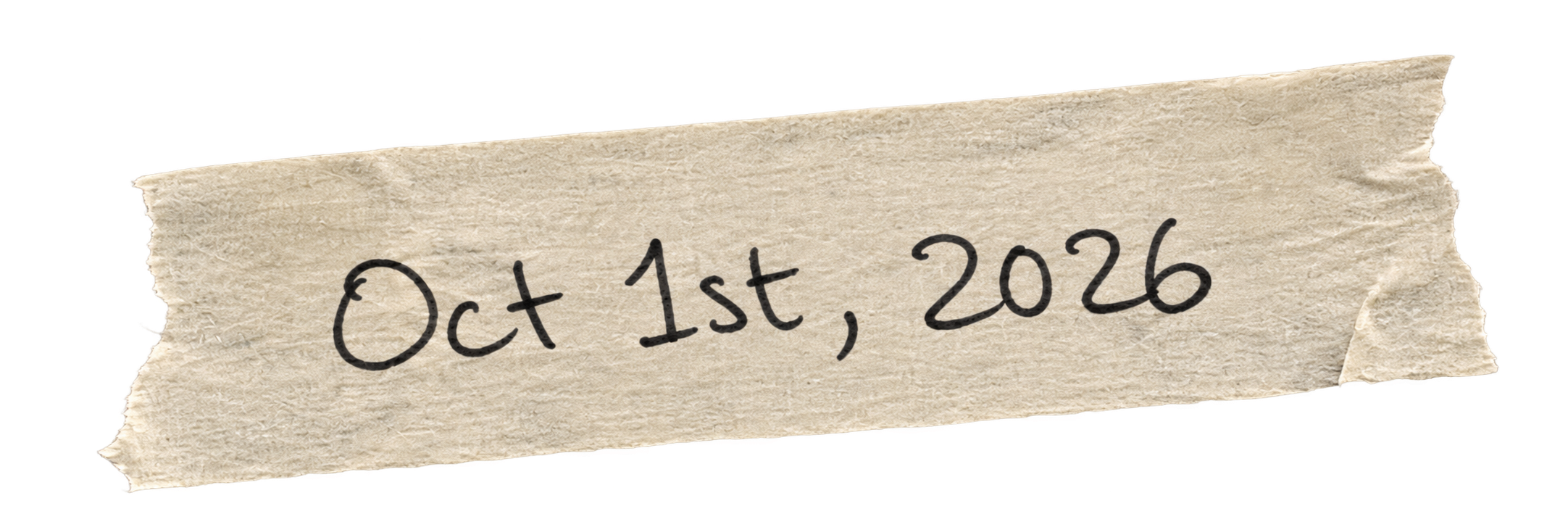 October 1, 2026